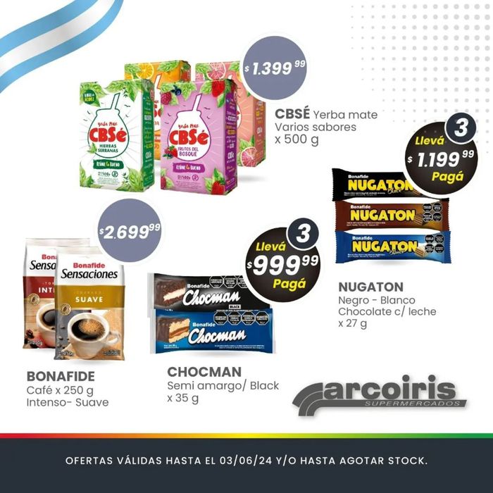 Catálogo Arcoiris Supermercados en Arroyo Seco | Imperdibles de Mayo | 8/5/2024 - 3/6/2024