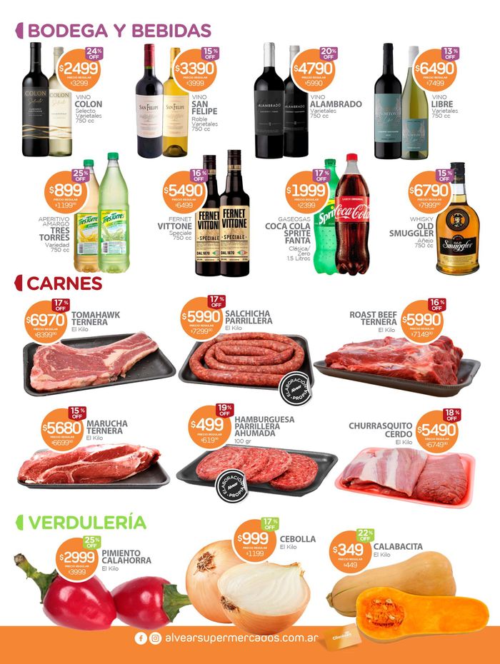 Catálogo Super Alvear | Ofertas Supermercados Alvear  | 9/5/2024 - 15/5/2024