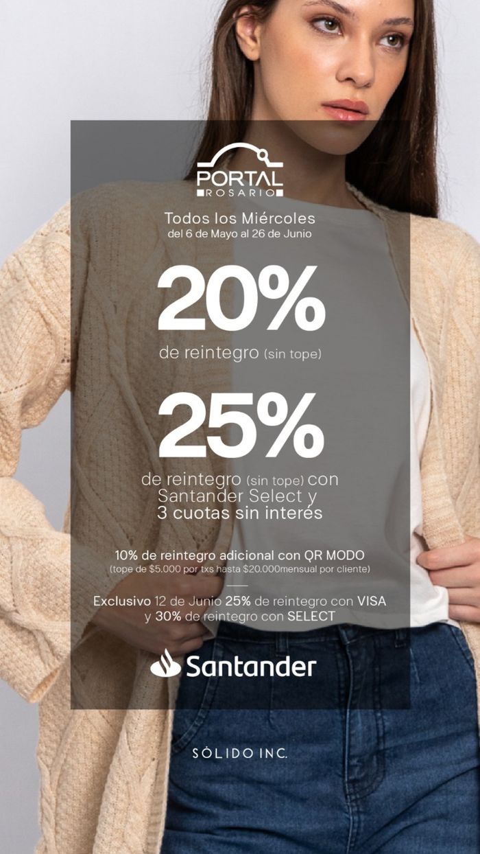 Catálogo Solido en Rosario | Todos los Miércoles 20% -25% de reintegro | 15/5/2024 - 26/6/2024