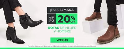Ofertas de Ropa, Zapatos y Accesorios en Mar del Plata | 20% off en Botas de mujer y hombre de Batistella | 9/5/2024 - 12/5/2024