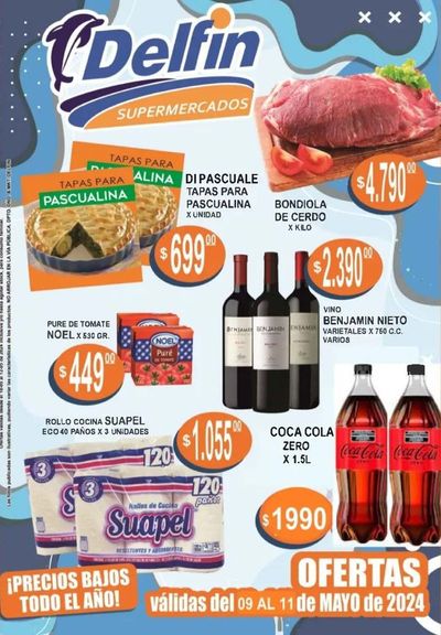 Catálogo Delfin Supermercados en Córdoba | Catálogo Supermercados Delfin Baldissera | 9/5/2024 - 11/5/2024