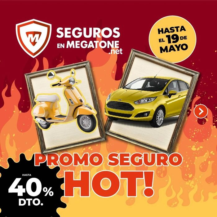 Catálogo Megatone en Formosa | Promo Seguro Hot! Hasta 40% dto | 9/5/2024 - 19/5/2024