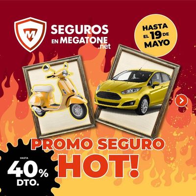 Ofertas de Electrónica y Electrodomésticos en La Plata | Promo Seguro Hot! Hasta 40% dto de Megatone | 9/5/2024 - 19/5/2024