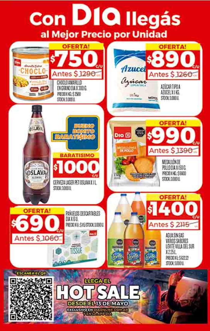 Catálogo Supermercados DIA en Belgrano (Buenos Aires) | Ofertas Supermercados DIA - Folleto TT | 10/5/2024 - 15/5/2024