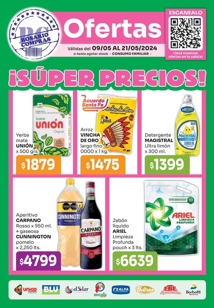 Catálogo Unico Supermercados en Rosario | Catálogo Supermercados Unico Lavalle | 10/5/2024 - 21/5/2024