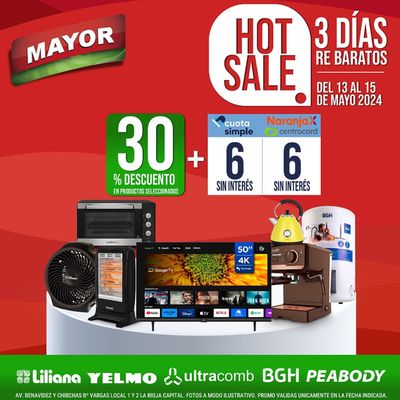 Catálogo Supermercados Mayor en La Rioja | Hot Sale 30% dto Supermercados Mayor | 13/5/2024 - 15/5/2024