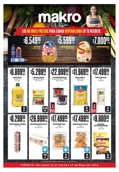 Ofertas de Hiper-Supermercados en Corrientes | Ofertas Makro Prin de Makro | 13/5/2024 - 17/5/2024