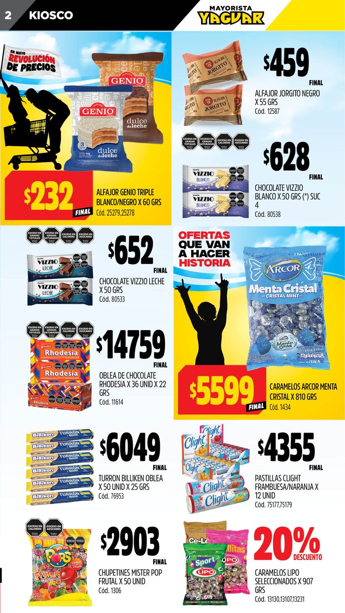 Catálogo Supermercados Yaguar en Buenos Aires | Ofertas Supermercados Yaguar BS AS | 13/5/2024 - 19/5/2024