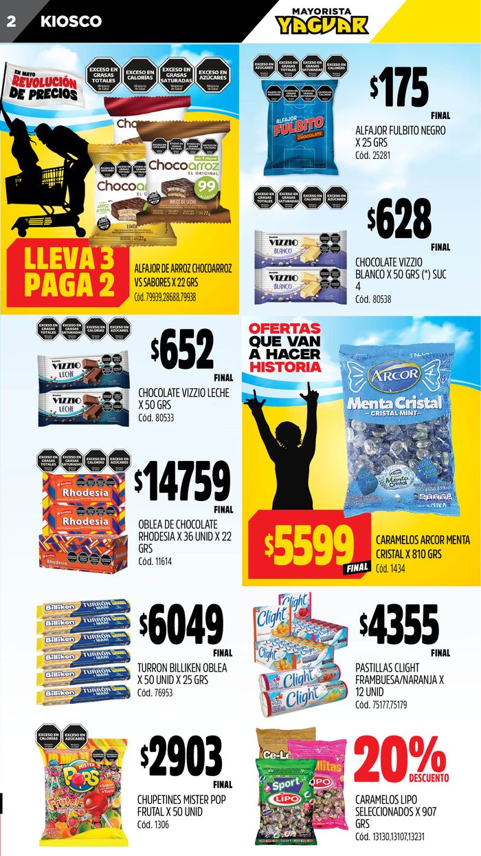 Catálogo Supermercados Yaguar | Ofertas Supermercados Yaguar Posadas | 13/5/2024 - 19/5/2024