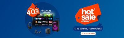 Ofertas de Electrónica y Electrodomésticos en Monte Caseros | Hot Sale Más de 40% OFF de Philips | 13/5/2024 - 15/5/2024
