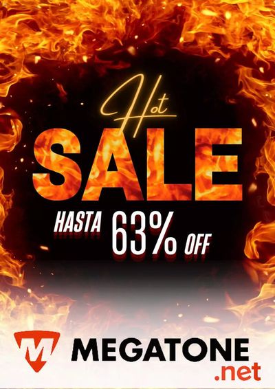 Catálogo Megatone en Gobernador Gálvez | Hot Sale Hasta 63% off | 13/5/2024 - 15/5/2024