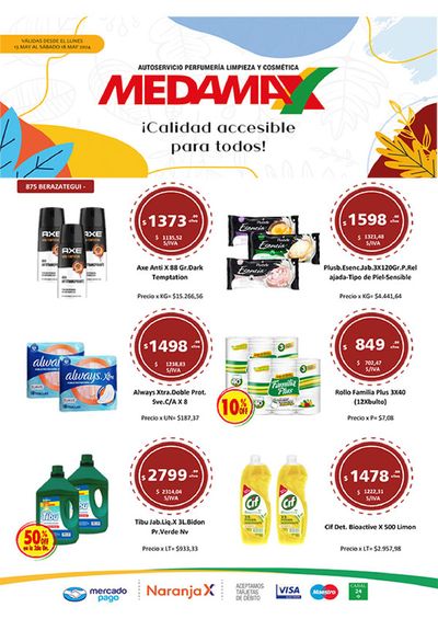 Catálogo Medamax | Ofertas Semanales Berazategui | 13/5/2024 - 18/5/2024