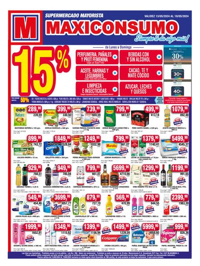 Ofertas de Hiper-Supermercados en Salta | Catálogo Maxiconsumo de Maxiconsumo | 14/5/2024 - 19/5/2024