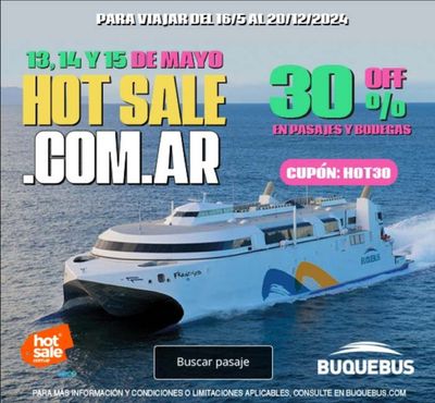 Ofertas de Viajes en Boulogne | 30% off en pasajes y bodegas de Buquebus | 14/5/2024 - 15/5/2024