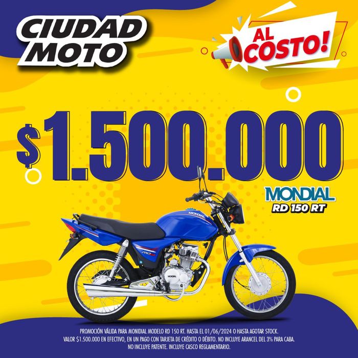 Catálogo Ciudad Moto | Ofertas Ciudad Moto al 01/06 | 15/5/2024 - 1/6/2024