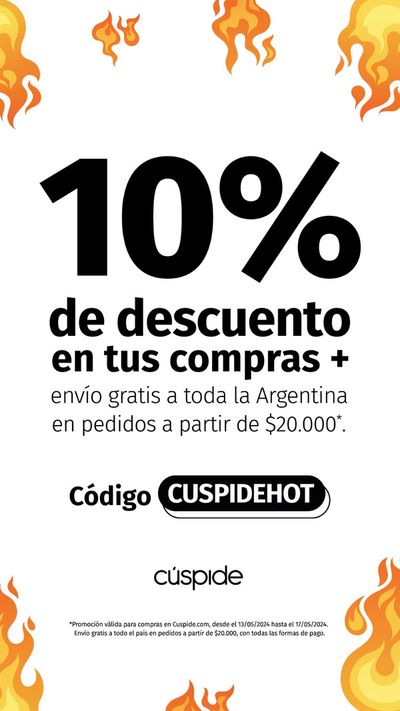 Ofertas de Libros y Ocio en Mendoza | 10% de descuentos al 17 de Mayo de Cúspide | 15/5/2024 - 17/5/2024