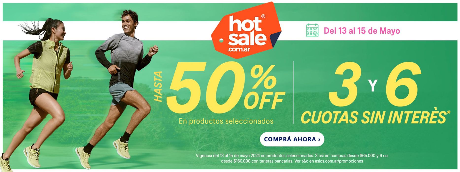 Catálogo Asics en Mendoza | Hasta 50% off - Hot Sale | 15/5/2024 - 15/5/2024