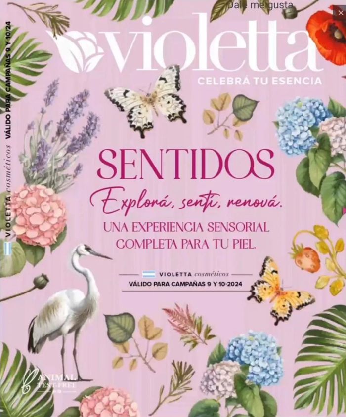 Catálogo Violetta Fabiani | Catálogo Violetta Cosméticos Campaña 9 y 10 | 16/5/2024 - 25/6/2024