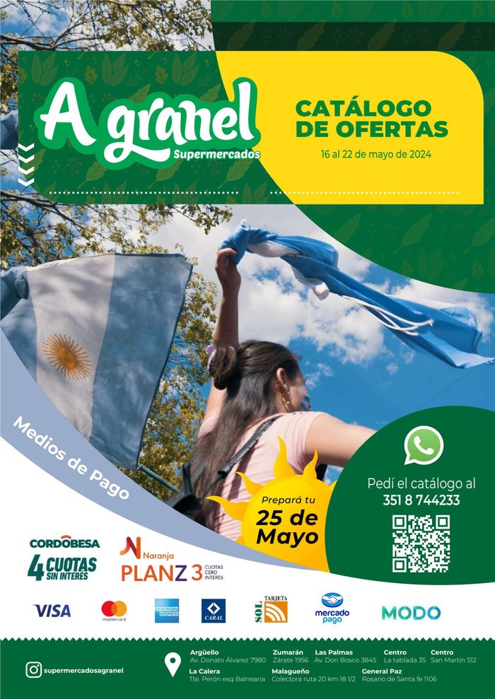 Catálogo Supermercados A Granel en Córdoba | Catálogo Supermercados A Granel  | 16/5/2024 - 22/5/2024