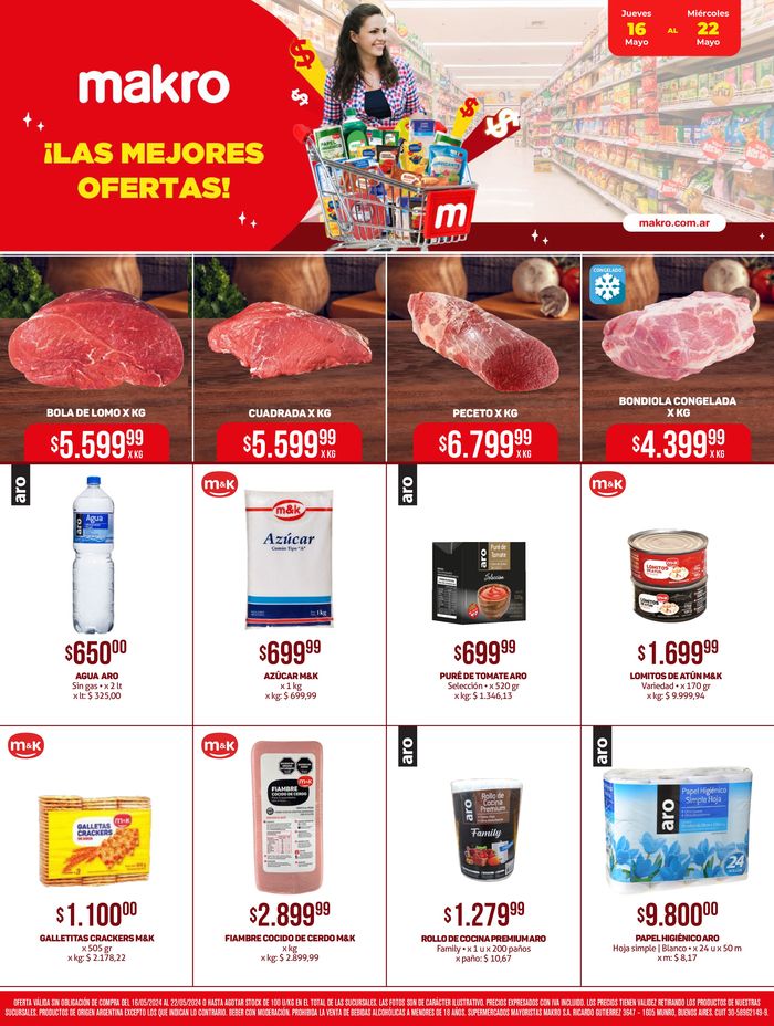 Catálogo Makro en San Miguel de Tucumán | ¡Las Mejores Ofertas! - Makro | 17/5/2024 - 22/5/2024