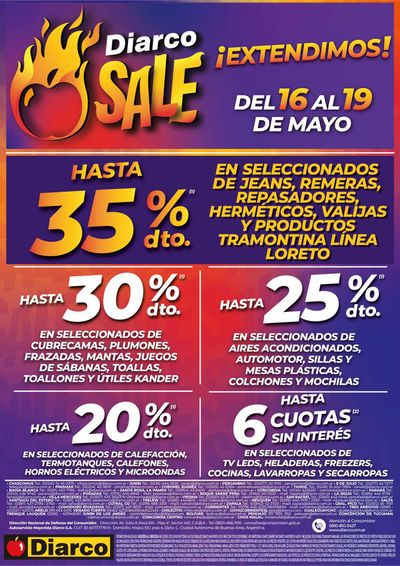 Ofertas de Hiper-Supermercados en Santiago del Estero | Diarco Sale Interior 2 de Diarco | 17/5/2024 - 19/5/2024