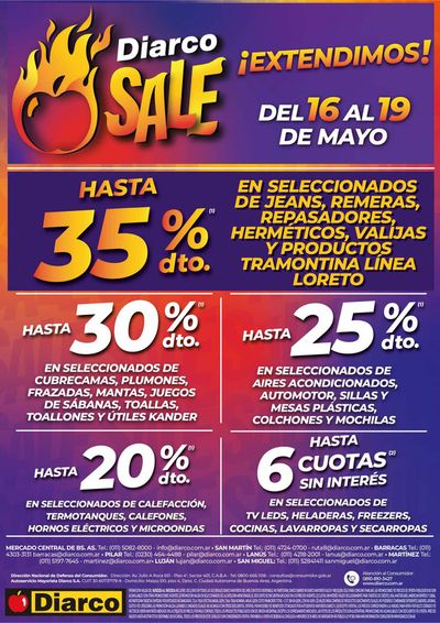 Catálogo Diarco en Buenos Aires | Diarco Sale GBA 2 | 17/5/2024 - 19/5/2024