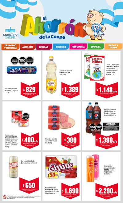 Ofertas de Hiper-Supermercados en Villa María | Ahorron Mayo3 VM de Cooperativa Obrera | 17/5/2024 - 29/5/2024