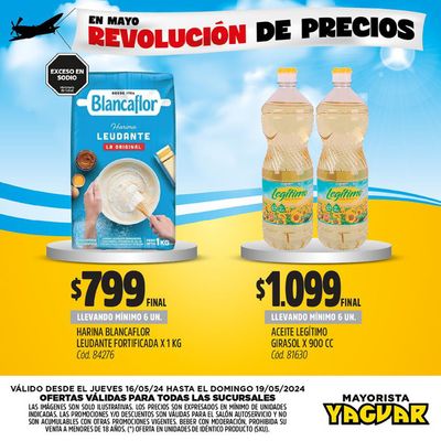 Ofertas de Hiper-Supermercados en San Salvador (Jujuy) | Ofertas Supermercados Yaguar de Supermercados Yaguar | 17/5/2024 - 19/5/2024