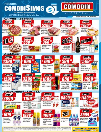 Catálogo Supermercados Comodin | Folleto Supermercados Comodin de Jujuy | 17/5/2024 - 19/5/2024