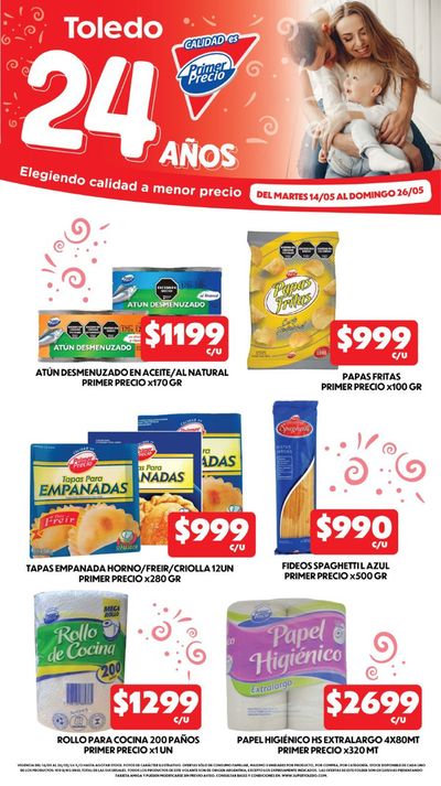 Catálogo Supermercados Toledo en Mar de Cobo | Catálogo Supermercados Toledo | 21/5/2024 - 26/5/2024