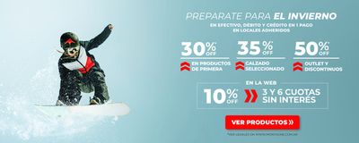 Ofertas de Deporte en Godoy Cruz | Prepárate para el Invierno 30% dto de Montagne | 22/5/2024 - 9/6/2024