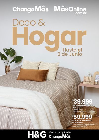 Ofertas de Hiper-Supermercados en Santa Rosa (La Pampa) | Catálogo Deco & Hogar de Changomas | 22/5/2024 - 2/6/2024