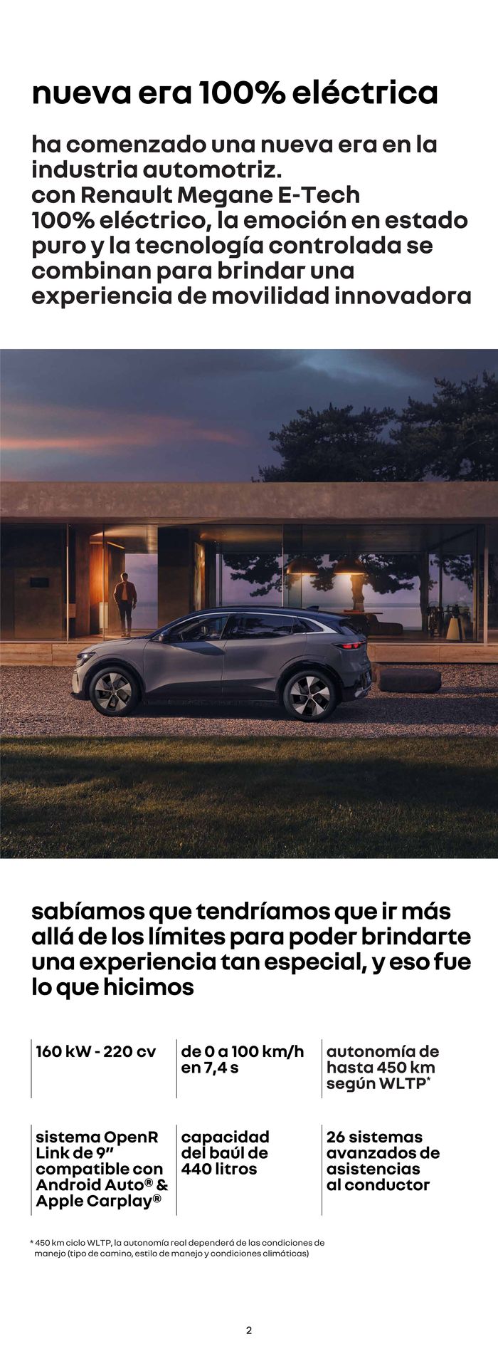 Catálogo Renault en San Justo (Buenos Aires) | Renault Megane E-Tech 100% Eléctrico | 23/5/2024 - 23/5/2025