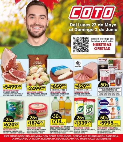 Ofertas de Hiper-Supermercados en Glew | Revista Semanal - COTO de Coto | 27/5/2024 - 2/6/2024