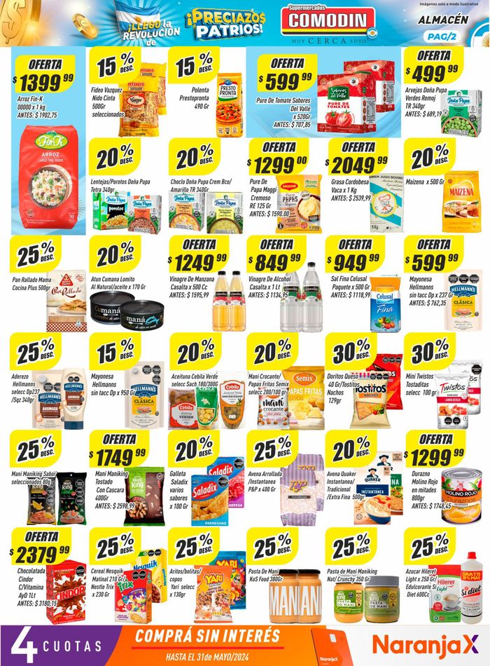 Catálogo Supermercados Comodin en Salta | Catálogo Supermercados Comodin | 29/5/2024 - 2/6/2024
