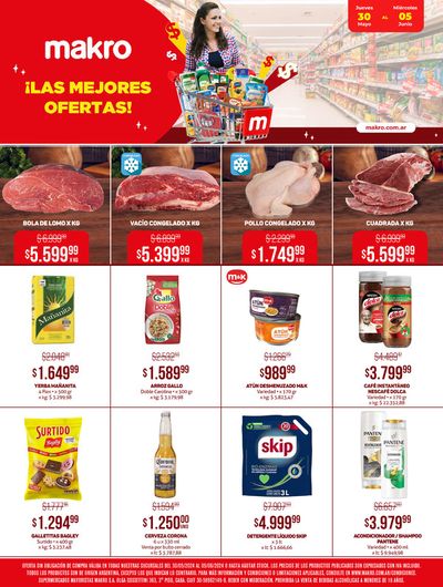 Ofertas de Hiper-Supermercados en Lomas de Zamora | Catálogo Makro de Makro | 30/5/2024 - 5/6/2024