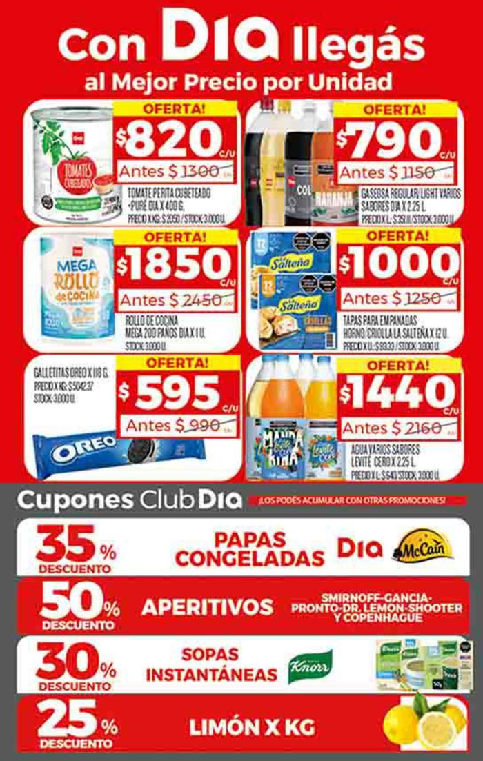 Catálogo Supermercados DIA en Mar del Plata | Folleto TT Supermercados DIA | 30/5/2024 - 5/6/2024