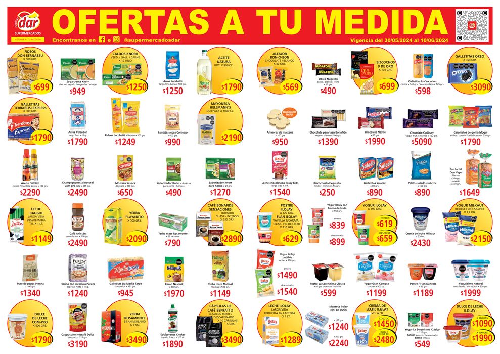 Catálogo Cadena Dar en Santa Fe | Catálogo Supermercados Dar | 31/5/2024 - 10/6/2024