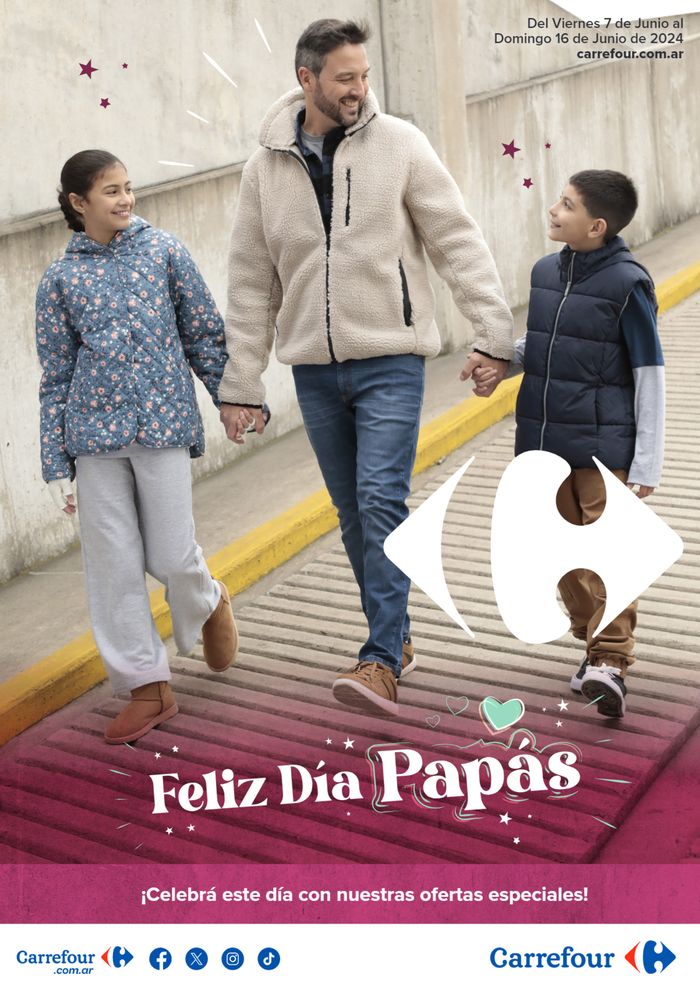 Catálogo Carrefour en Balcarce | Catálogo Feliz día Papás Hiper | 11/6/2024 - 16/6/2024