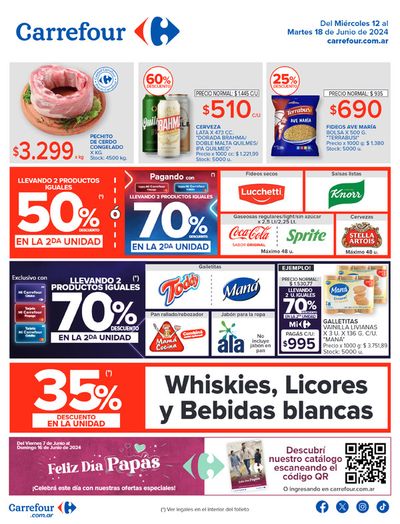 Catálogo Carrefour en Balcarce | Catálogo Ofertas Semanales Hiper BS AS | 12/6/2024 - 18/6/2024