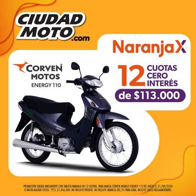 Catálogo Ciudad Moto en Recoleta | Ofertas Ciudad Moto al Agosto | 26/6/2024 - 31/8/2024