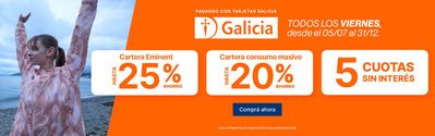 Ofertas de Deporte en La Plata | Hasta 20% - 25% de ahorro con tarjetas Galicia de Topper | 5/7/2024 - 31/12/2024