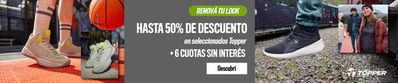 Ofertas de Deporte en San Miguel (Buenos Aires) | Hasta 50% de descuento en seleccionados Topper de Mega Sport | 5/7/2024 - 31/7/2024