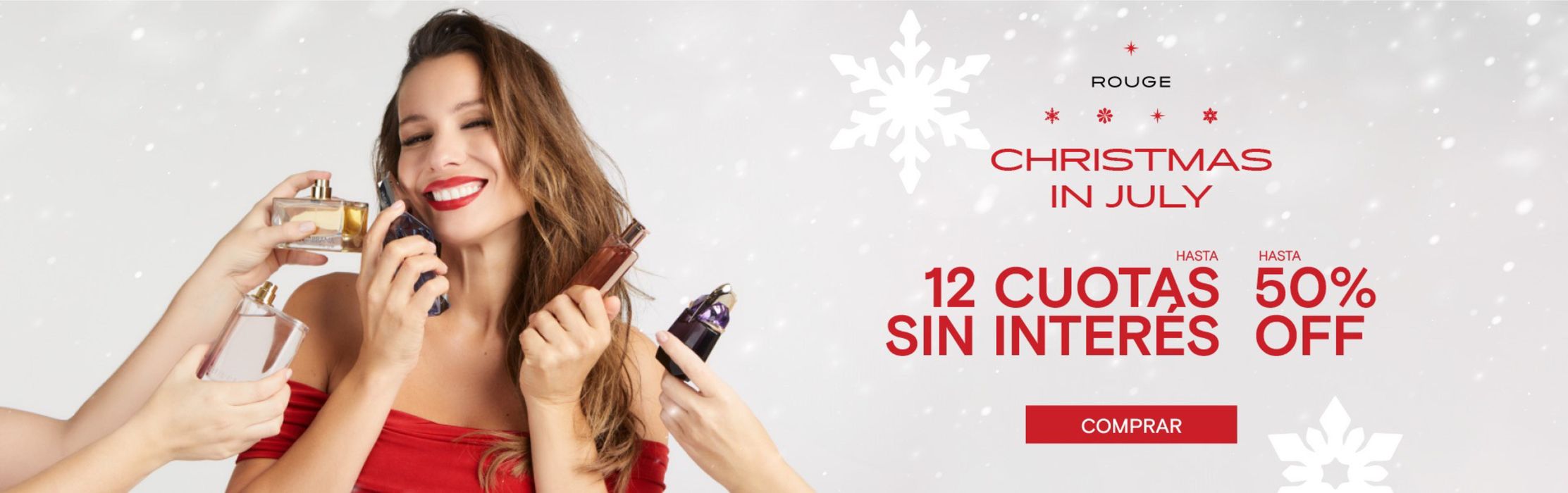 Catálogo Perfumerías Rouge en Neuquén | Christmas in July Hasta 50% OFF | 8/7/2024 - 31/7/2024
