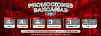 Catálogo Parodi | Promociones Bancarias Julio | 9/7/2024 - 31/7/2024