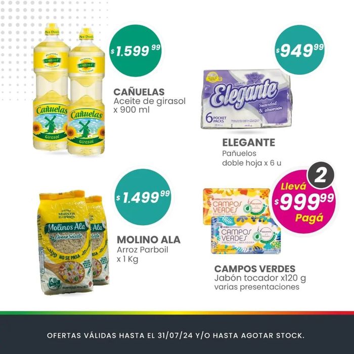 Catálogo Arcoiris Supermercados | Ofertas Julio Supermercados Arcoiris | 9/7/2024 - 31/7/2024