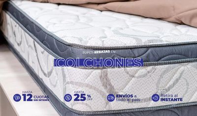 Ofertas de Muebles y Decoración en Mendoza | Super Rebajas en Colchones Hasta 25% OFF de Gamma | 11/7/2024 - 31/7/2024