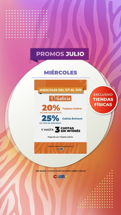 Catálogo Juguetería Cebra en Vicente López | Miércoles 20% - 25% de reintegro | 11/7/2024 - 31/8/2024