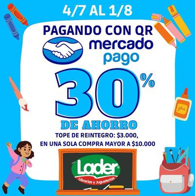 Ofertas de Libros y Ocio en Rosario | 30% de ahorro de Librerias Lader | 12/7/2024 - 1/8/2024