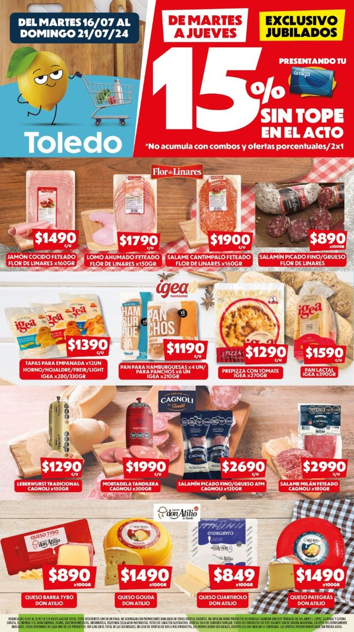 Supermercados Toledo en Mar del Plata Ofertas y Catálogos Semanales